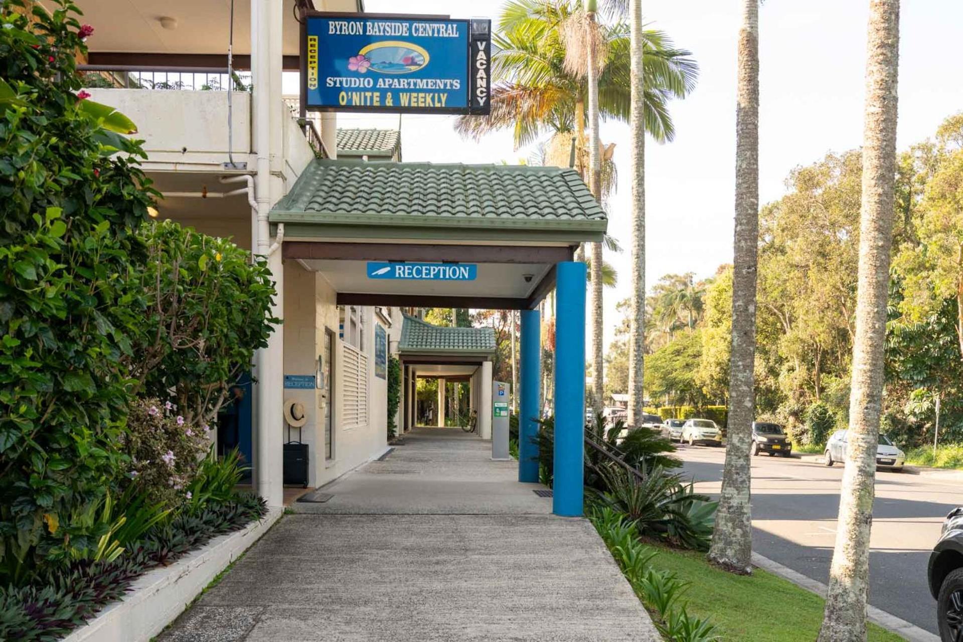 ไบร่อน เบย์ไซด์ เซ็นทรัล สตูดิโอ อพาร์ตเมนต์ Motel ไบรอนเบย์ ภายนอก รูปภาพ